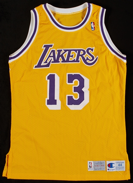 Wilt Chamberlain Signed Lakers Jersey (JSA)