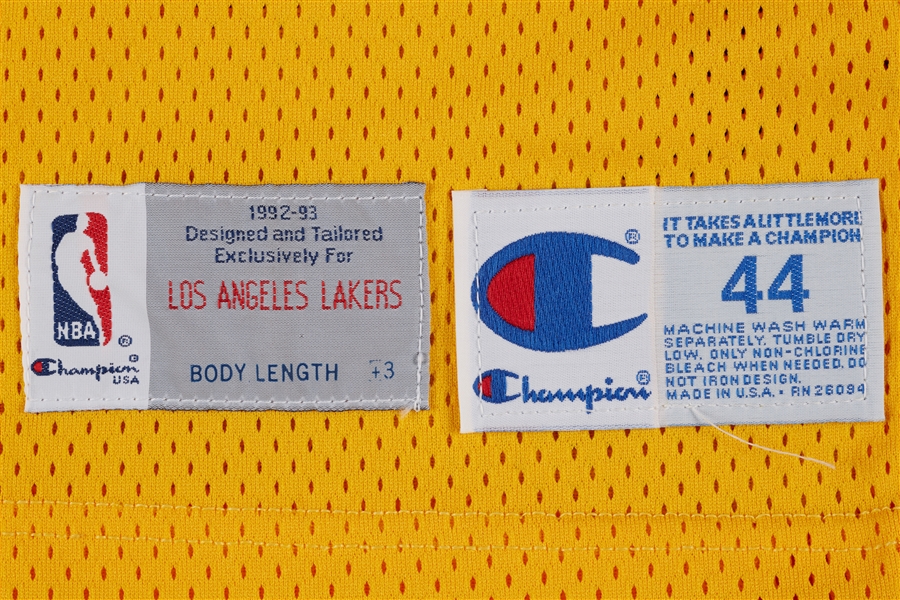 Wilt Chamberlain Signed Lakers Jersey (JSA)