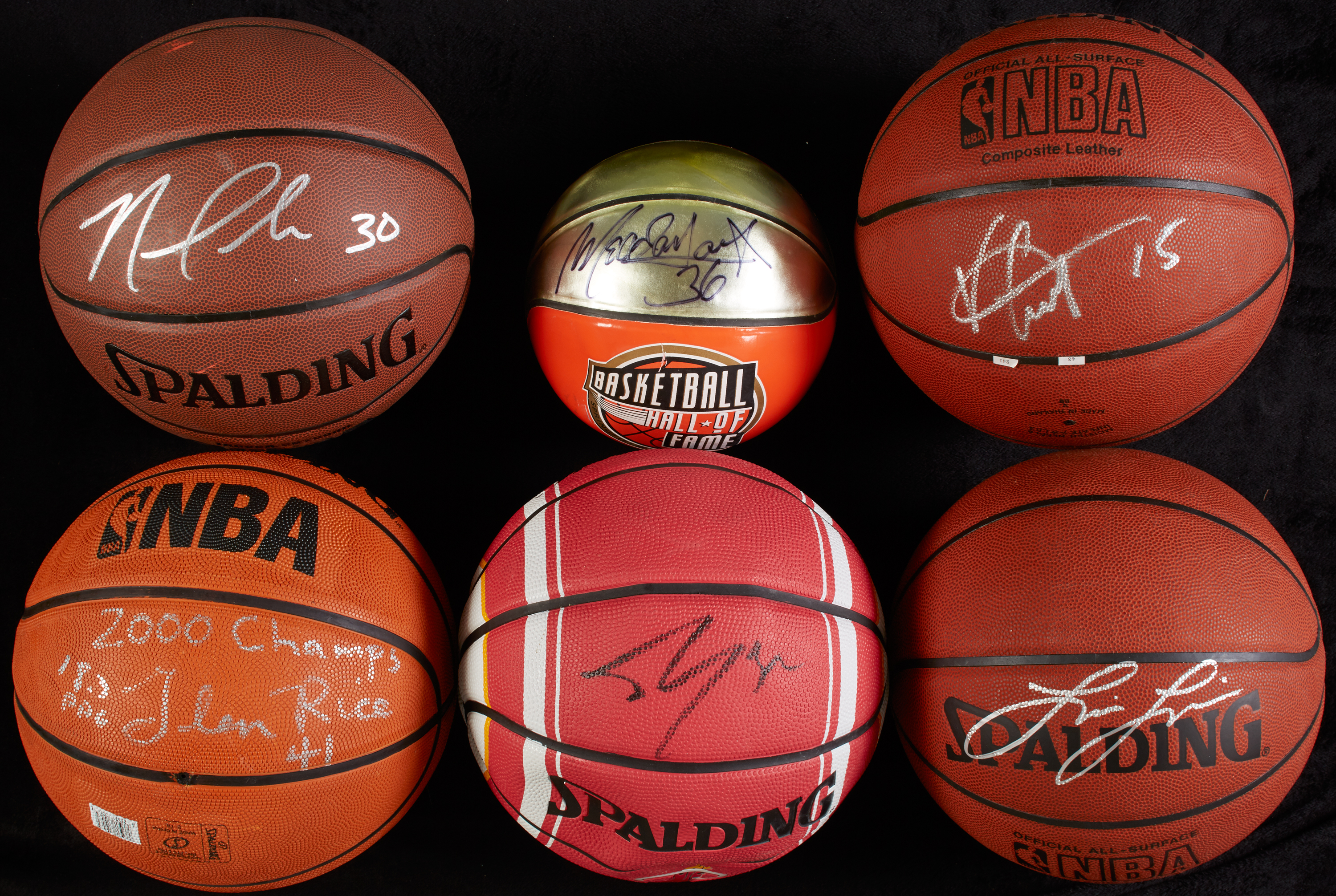 meadowlark lemon signed basketball