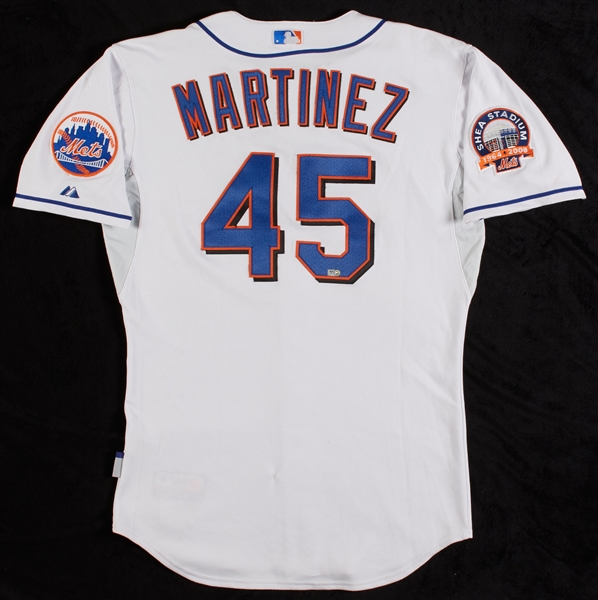 Pedro Martinez 2008 Game-Used Mets Jersey (MLB) 