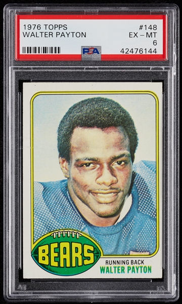 1976 Topps Football Complete Set With PSA 6 Payton (528)