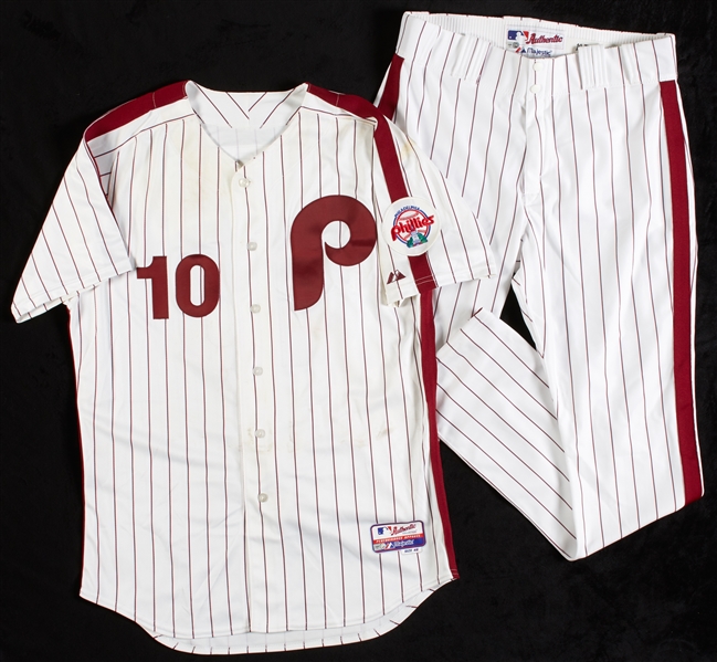 Ben Francisco 2011 Game-Used Phillies Uniform (MLB)