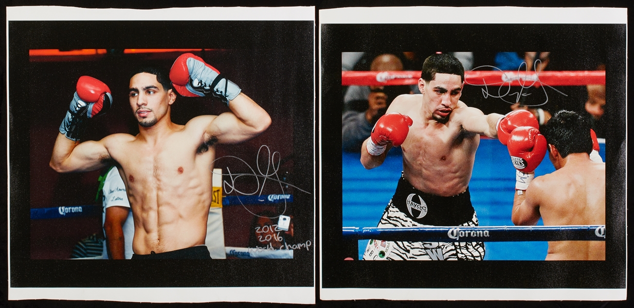 Basketball & Boxing Signed Canvas Prints Group (7)