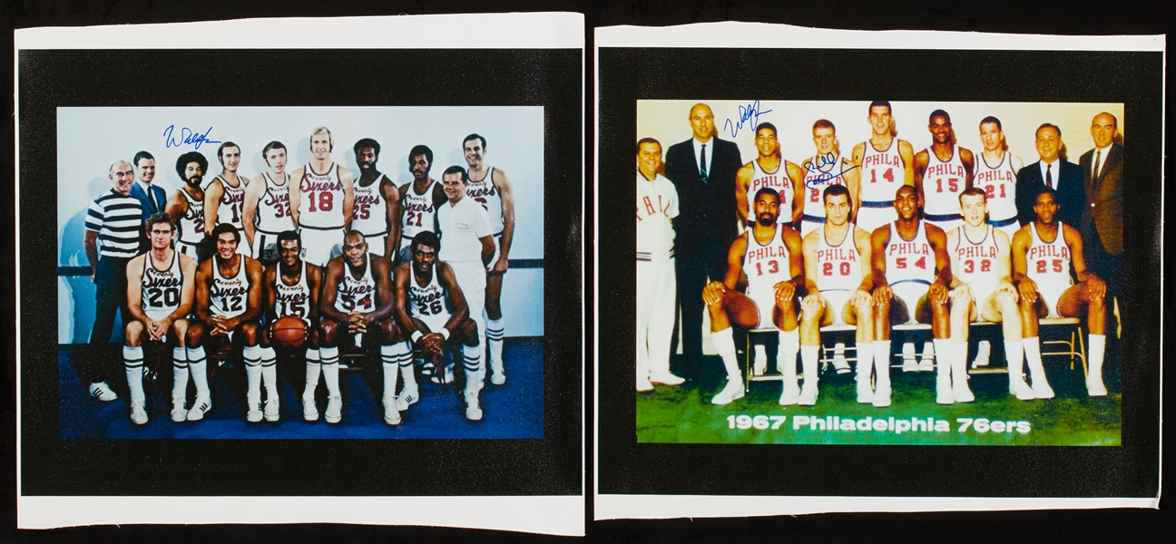 Basketball & Boxing Signed Canvas Prints Group (7)
