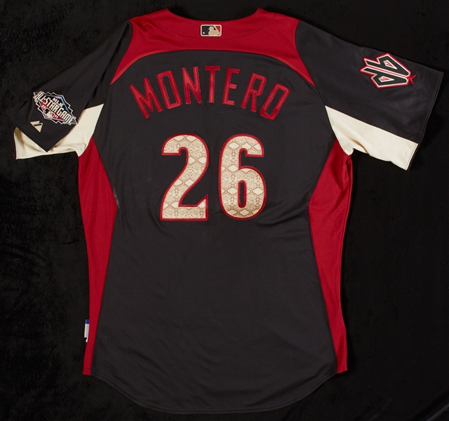 Miguel Montero 2011 Game-Used All-Star Game Batting Practice Jersey (MLB)