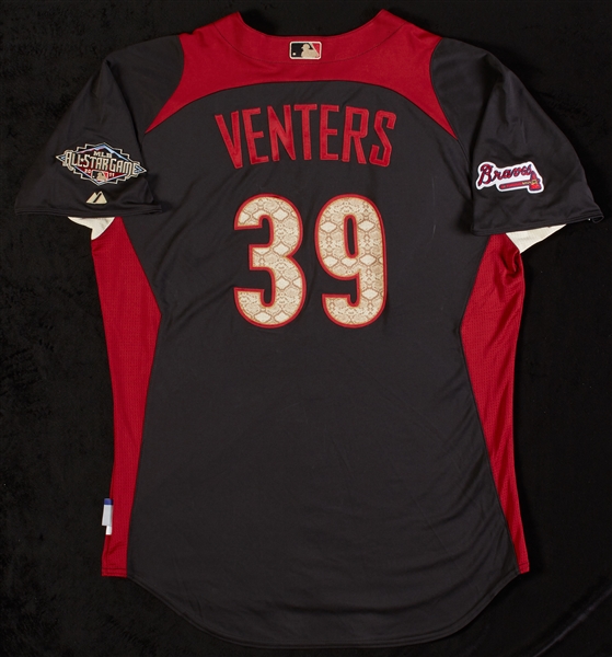 Jonny Venters 2011 Game-Used All-Star Game Batting Practice Jersey (MLB)