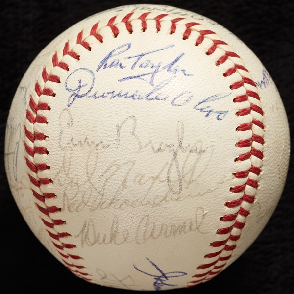 1963 St. Louis Cardinals Team-Signed Baseball (24)