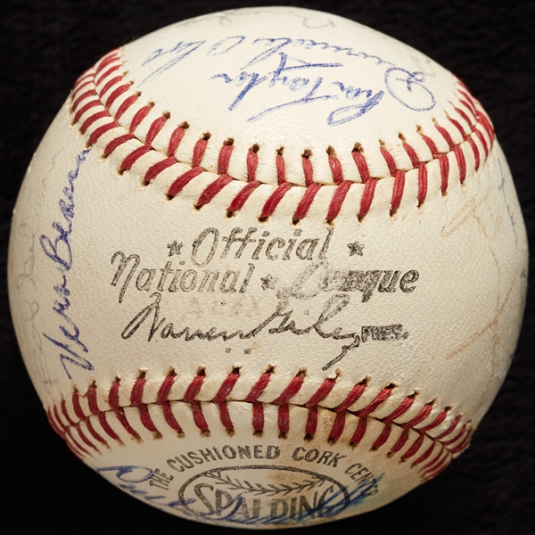 1963 St. Louis Cardinals Team-Signed Baseball (24)