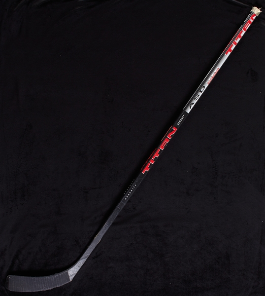 Theo Fleury Game-Used Hockey Stick