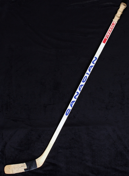 John Van Boxmeer Game-Used Hockey Stick
