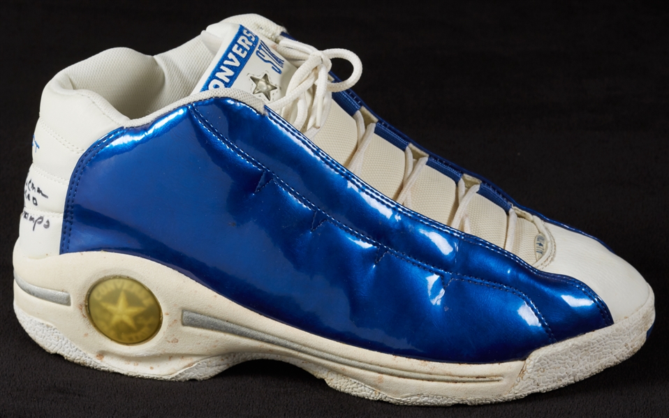 Dennis Rodman Game-Used Converse Shoe (ASI COA)