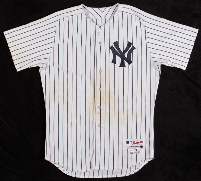 Yangervis Solarte 2014 Game-Used Yankees Jersey (MLB) (Steiner)