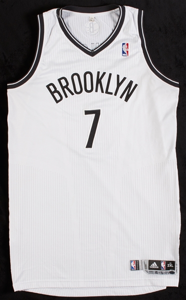 Joe Johnson 2013-14 Game-Used Brooklyn Nets Jersey (Steiner)