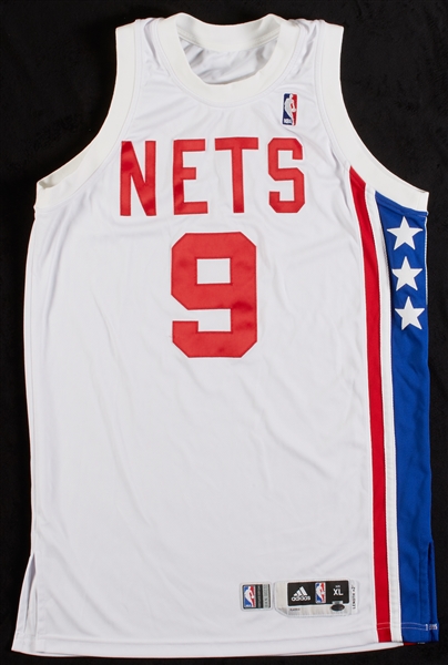 Marshon Brooks 2012-13 Game-Used Nets Pre-Season Throwback Jersey (Steiner)