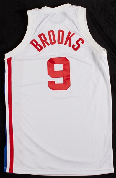 Marshon Brooks 2012-13 Game-Used Nets Pre-Season Throwback Jersey (Steiner)