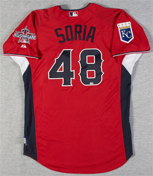 Joakim Soria 2010 Game-Used Royals All-Star Game Batting Practice Jersey (MLB)