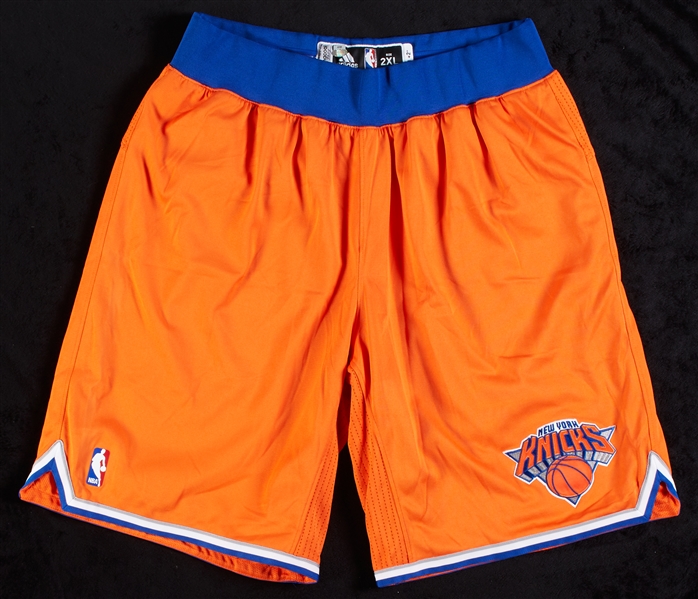 Metta World Peace 2013-14 Game-Used Knicks Halloween Jersey & Shorts (Steiner)