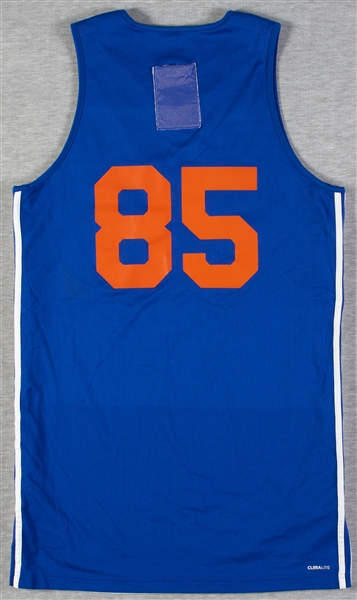 Baron Davis 2011-12 Game-Used Knicks Reversible Practice Jersey (Steiner)