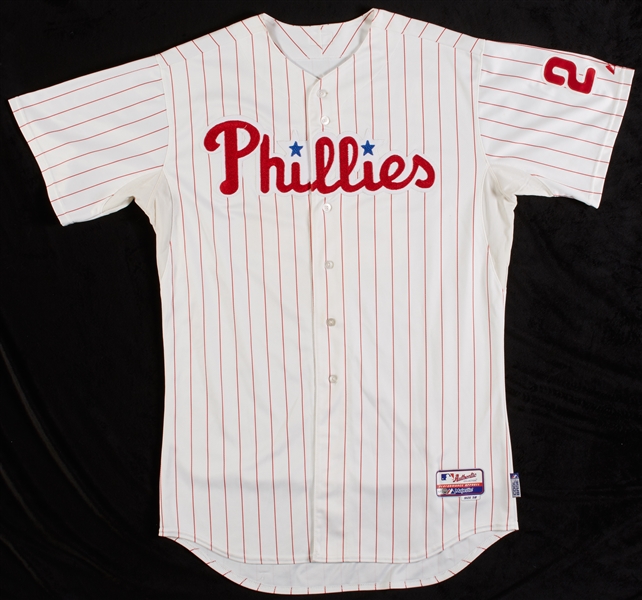Ty Wigginton 2012 Game-Used Phillies Jersey (MLB)