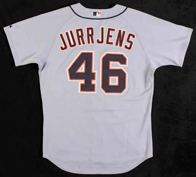 Jair Jurrjens 2007 Game-Used Tigers Jersey (MLB)
