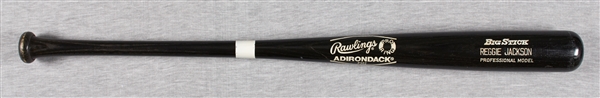 Reggie Jackson 1985 Game-Used Rawlings Bat (PSA/DNA Taube)