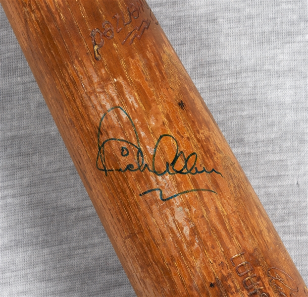 Dick Allen Signed H&B Store Model Bat