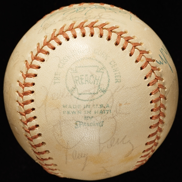 1974 All-Star Game National League Team-Signed Baseball (14) (BAS)