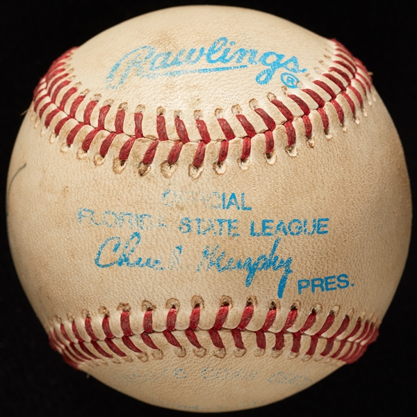 George Steinbrenner Single-Signed Rawlings Baseball (BAS)