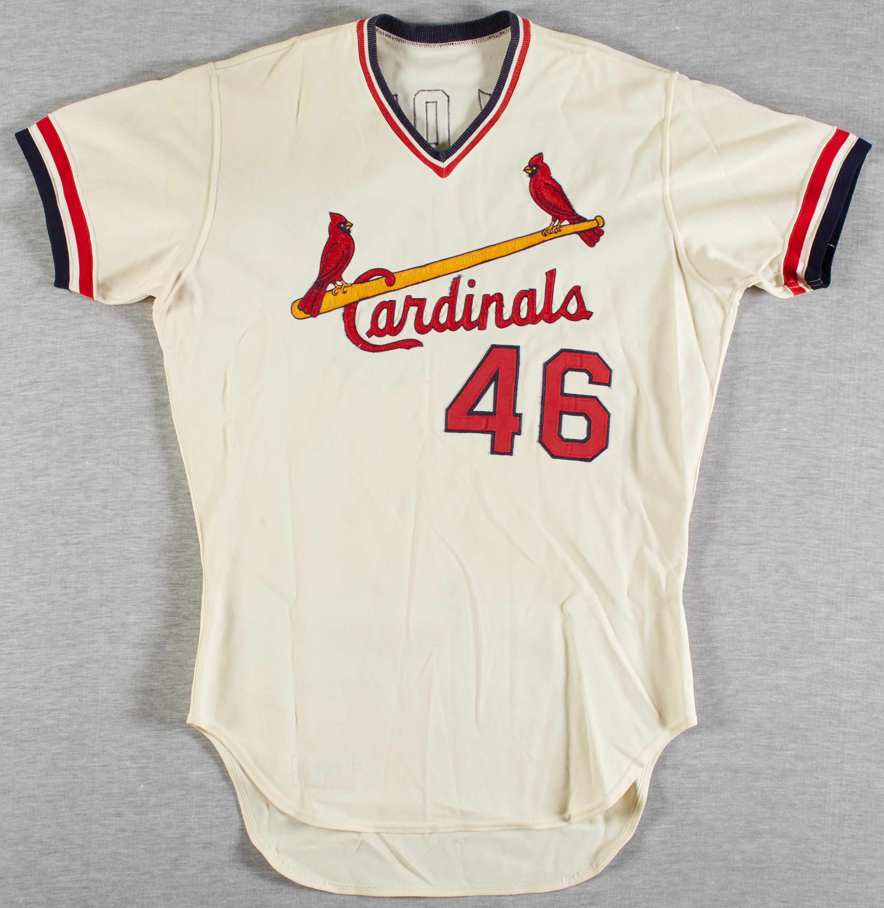 Lot Detail - Pete Vuckovich 1978 Game-Used Cardinals Home Jersey