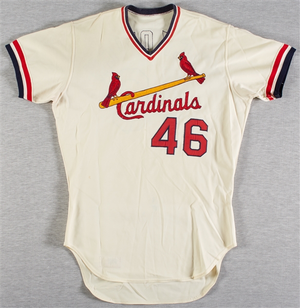 Pete Vuckovich 1978 Game-Used Cardinals Home Jersey