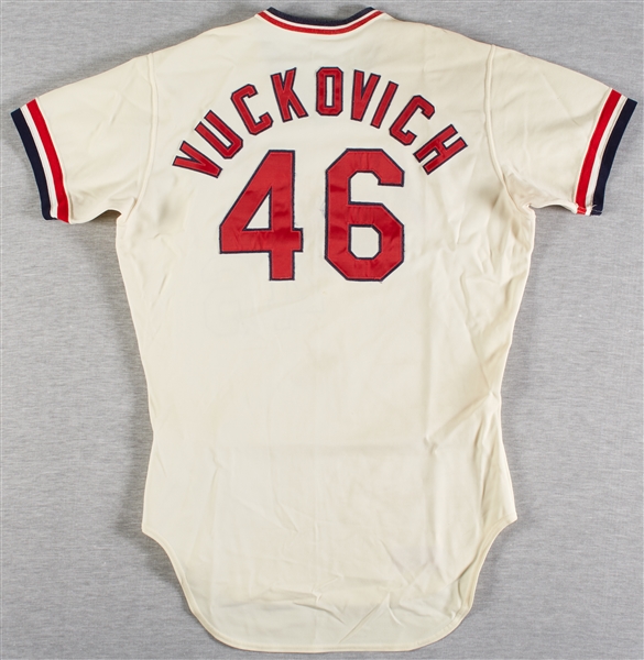 Pete Vuckovich 1978 Game-Used Cardinals Home Jersey