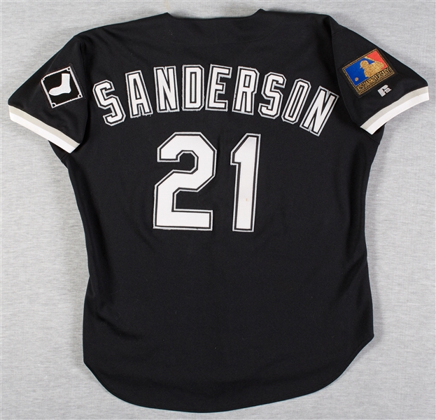 Scott Sanderson 1994 Game-Used White Sox Home Jersey
