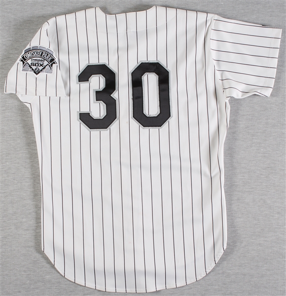 Tim Raines 1993 Game-Issued & Signed White Sox Home Jersey