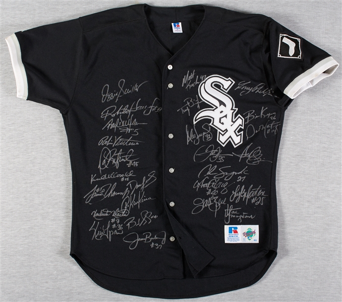 1996 Chicago White Sox Team-Signed Jersey (26) (BAS)