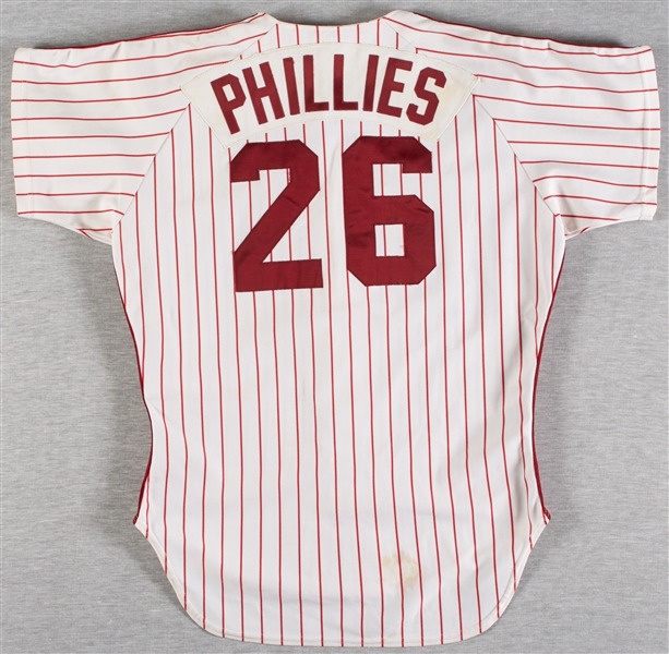 Philadelphia Phillies Circa-1980s No. 26 Home Jersey