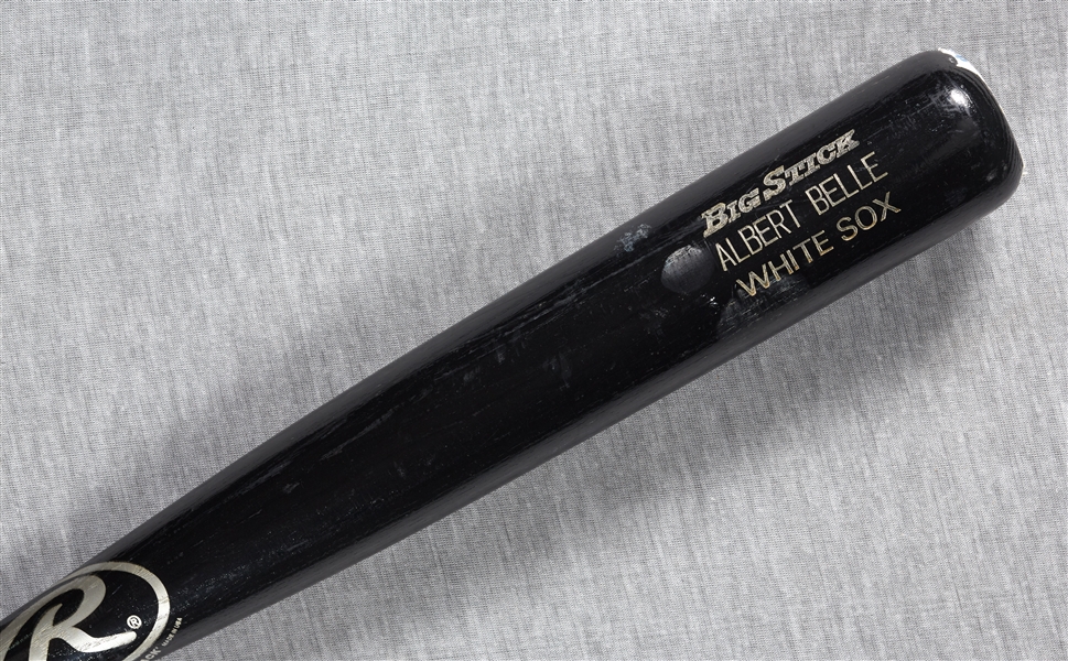 Albert Belle 1997 Game-Used Rawlings Bat (PSA/DNA Taube)