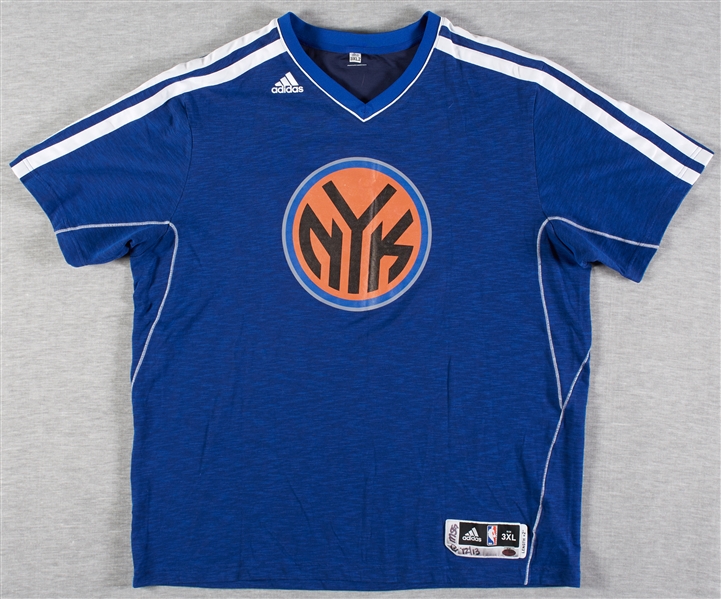 Rasheed Wallace 2012-13 Game-Used Knicks Warmup Shirt (Steiner)