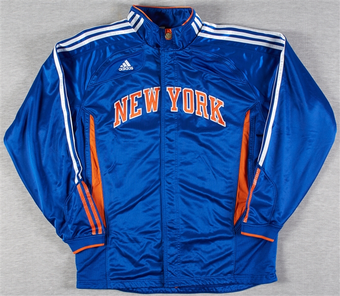 Landry Fields 2010-11 Knicks Game-Used Warmup Jacket (Steiner) 