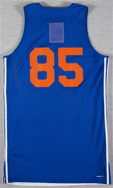 Baron Davis 2011-2012 Knicks Game-Used Reversible Practice Jersey (Steiner)