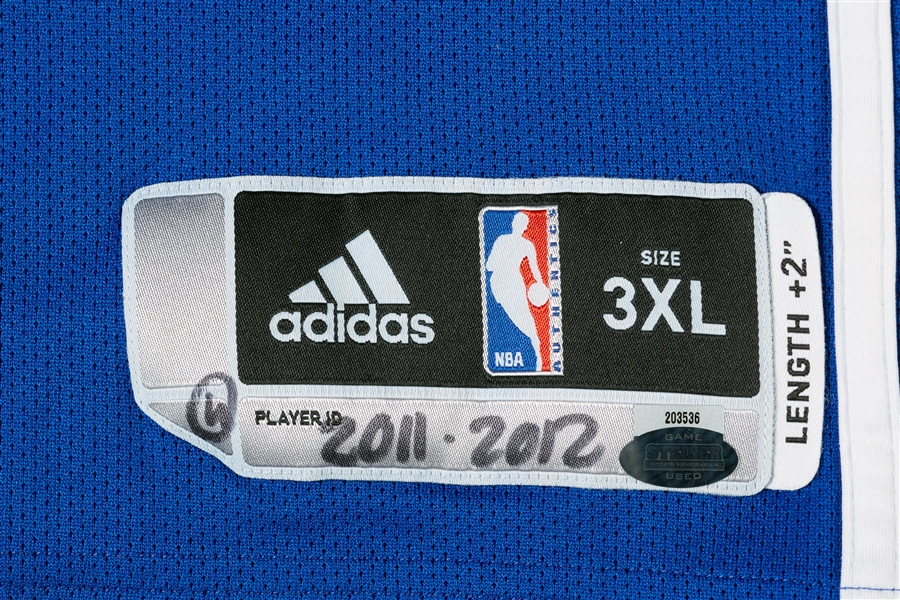 Tyson Chandler 2011-12 Knicks Game-Used Reversible Practice Jersey (Steiner)