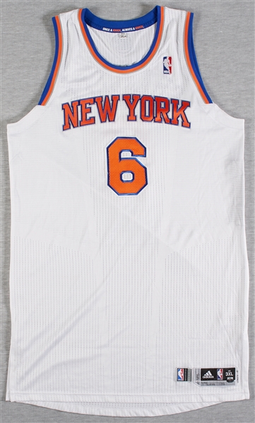 Tyson Chandler 2011-12 Knicks Game-Used Jersey (Steiner)