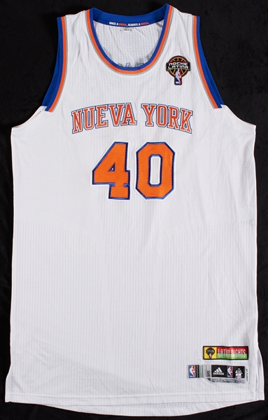 Kurt Thomas 2012-13 Knicks Game-Used Nueva York Jersey (Steiner)