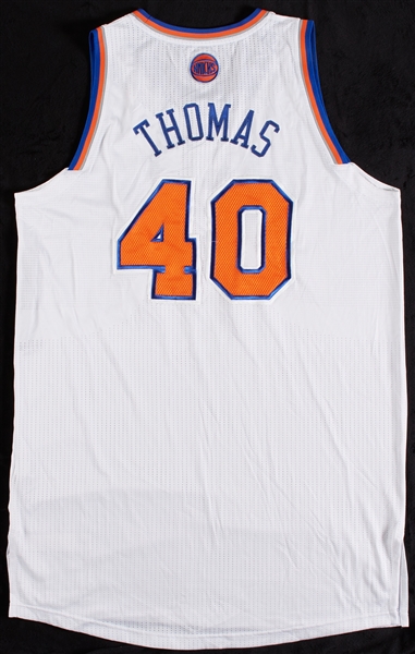 Kurt Thomas 2012-13 Knicks Game-Used Nueva York Jersey (Steiner)