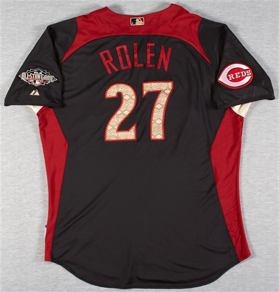 Scott Rolen 2011 Reds Game-Used All-Star Game Batting Practice Jersey (MLB)