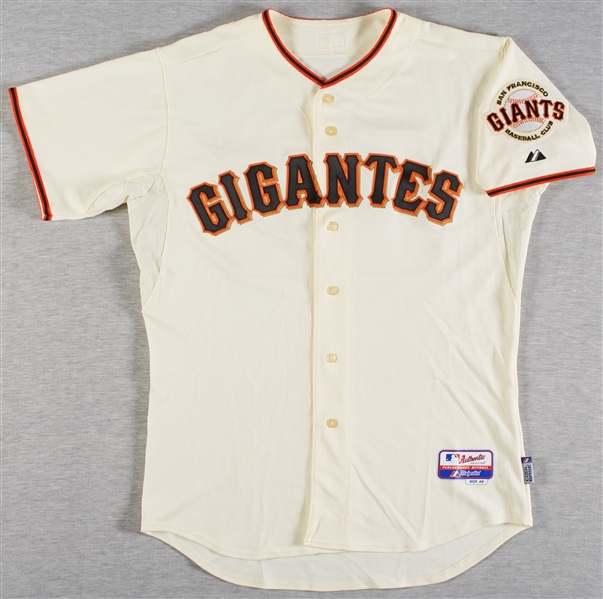 Aaron Rowand 2010 Giants Game-Used Gigantes Jersey (MLB)