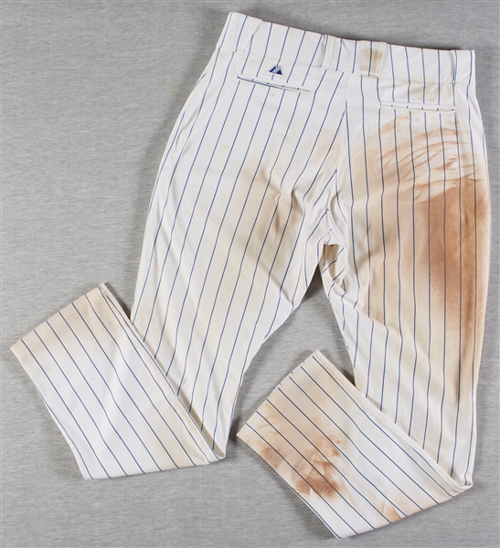 Geovany Soto 2011 Cubs Game-Used Jersey & Pants