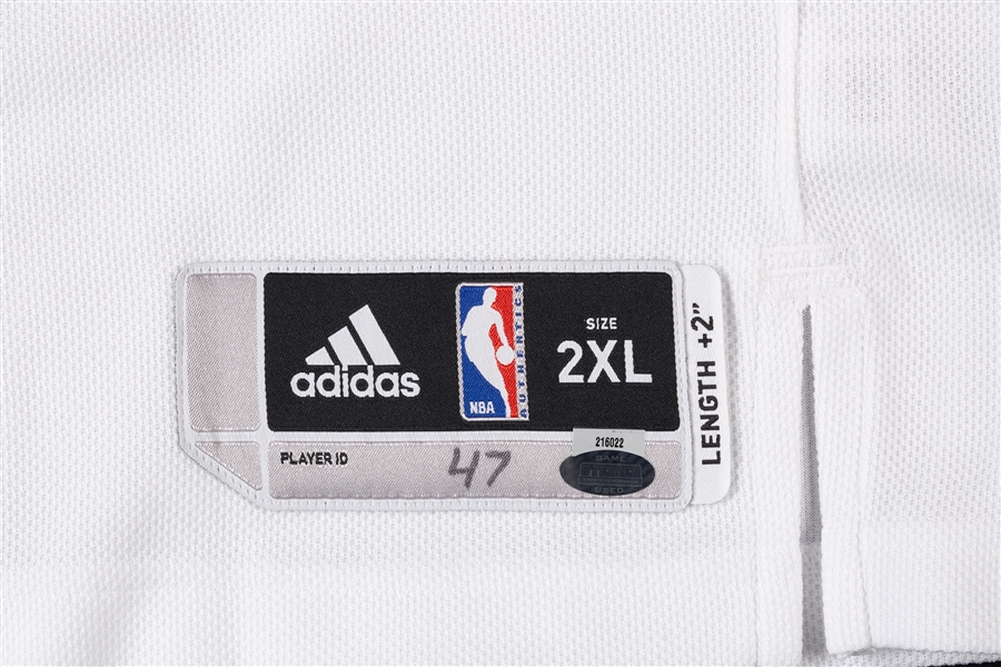 Andrei Kirilenko 2014-15 Nets Game-Used Shooting Shirt (Steiner)