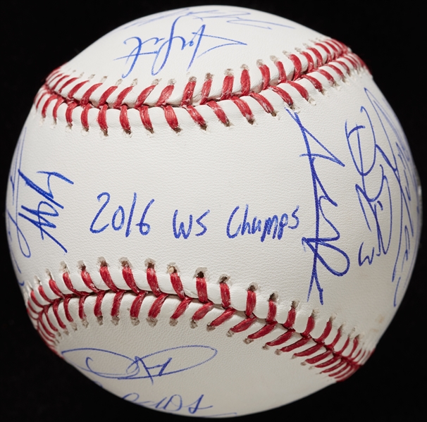 2016 Chicago Cubs World Champs Team-Signed Baseball (20) (MLB) (Fanatics)