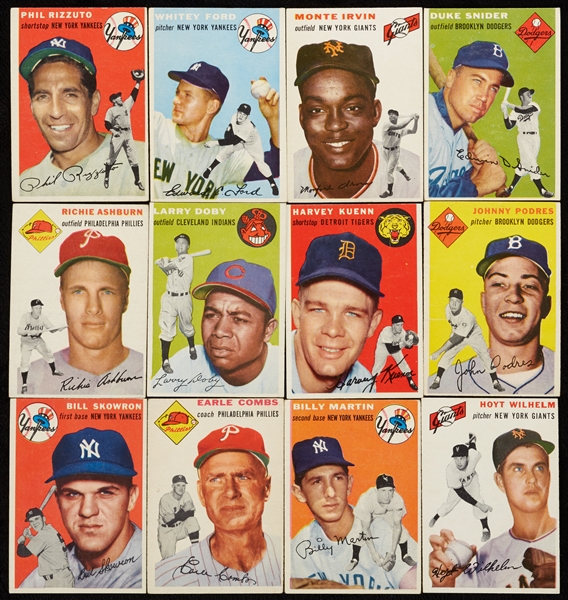 1954 Topps Baseball Near Set (232/250)