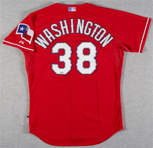 Ron Washington 2013 Game-Used Rangers Jersey (MLB) 